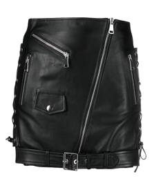 Manokhi Biker mini skirt - Black