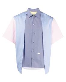 Dsquared2 layered short-sleeve shirt - Blue