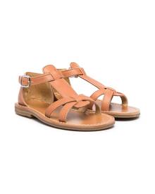 Gallucci Kids open-toe buckle-fastening sandals - Neutrals