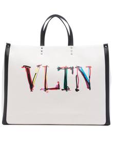 Valentino Garavani VLTN logo tote - White