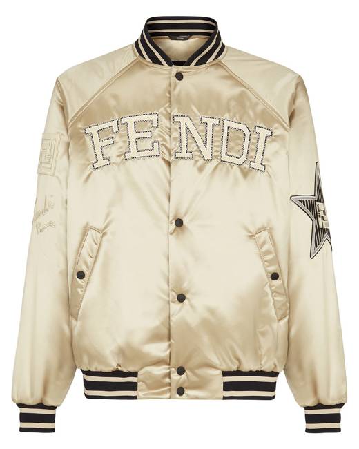 fendi zipper bomber jacket