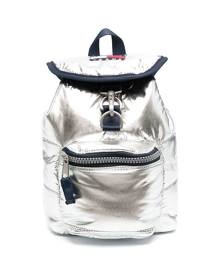 Tommy Hilfiger small metallic backpack - Silver