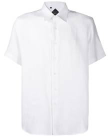 Billionaire crest embroidery shirt - White