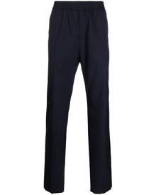 Givenchy elasticated-waist tailored trousers - Blue