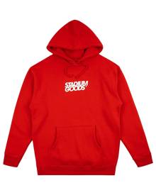 Stadium Goods Lock Up print hoodie - Red