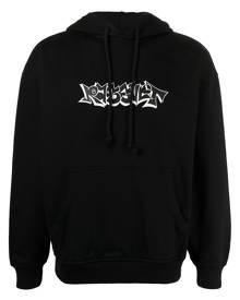 PACCBET graffiti print hoodie - Black