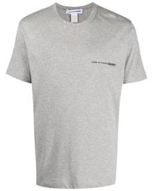 Comme Des Garçons Shirt logo-print T-shirt - Grey