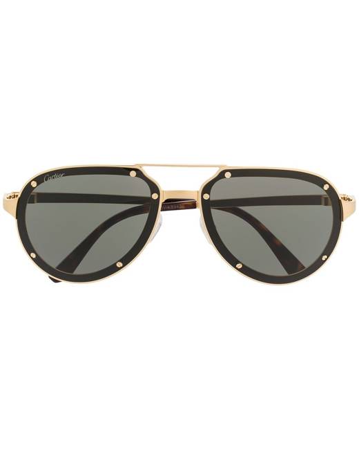 cartier square frame sunglasses