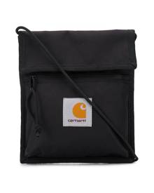 Carhartt WIP logo patch crossbody bag - Black