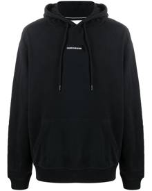 Calvin Klein Jeans logo print hoodie - Black