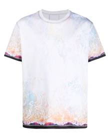 Koché logo tie-dye T-shirt - Blue