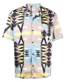 Marcelo Burlon County of Milan Navaho hawaii shirt - Neutrals