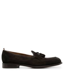 Doucal's tassel-trim loafers - Brown