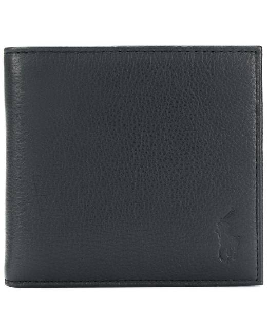 ralph lauren bifold wallet black