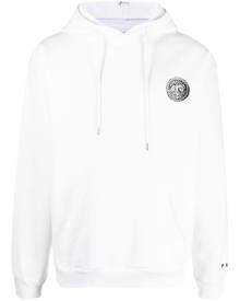 Paura logo print hoodie - White