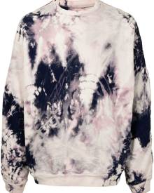 Kapital tie dye-print sweatshirt - White