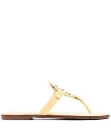 Tory Burch logo T-bar strap sandals - Yellow