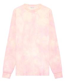 John Elliott tie-dye crew neck sweatshirt - Pink