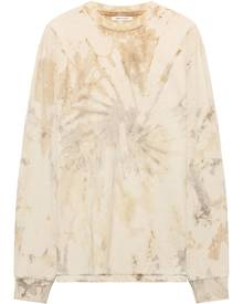 John Elliott tie-dye long sleeve sweatshirt - Neutrals