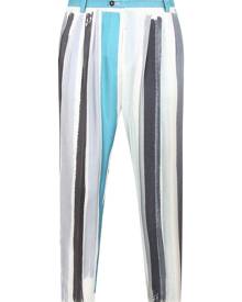 Dolce & Gabbana striped tapered trousers - Blue