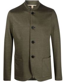 Harris Wharf London single-breasted linen blazer - Green