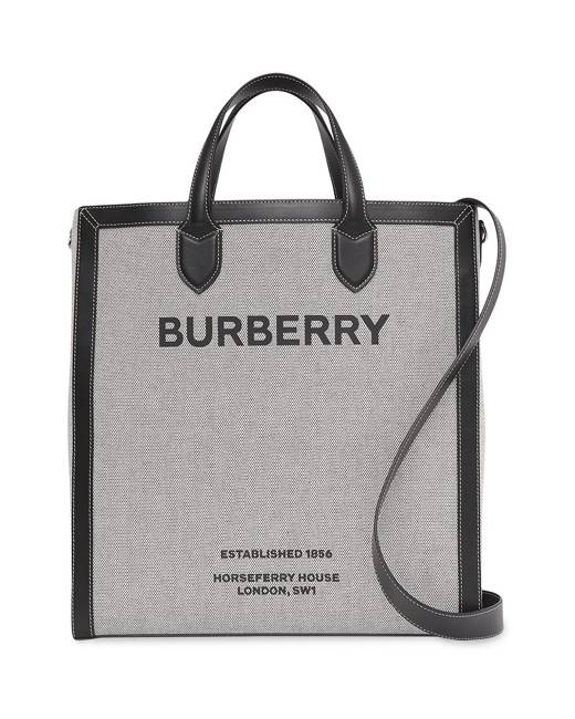 burberry shopper tote bag