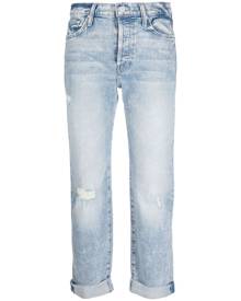 MOTHER The Scrapper cropped jeans - Blue