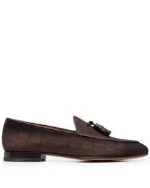 Santoni tassel-detail loafers - Brown