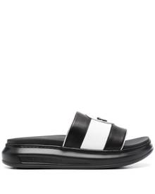 Karl Lagerfeld Karl open-toe slides - Black