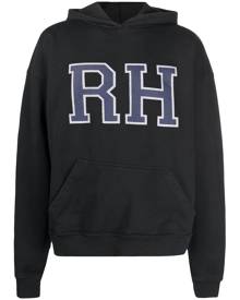 Rhude graphic-print hoodie - Black