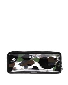 A BATHING APE® 1st Came Flight camouflage pouch - Black