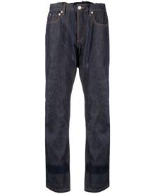 A.P.C. wide-leg panelled jeans - Blue