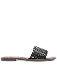 Sam Edelman studded slip-on sandals - Black