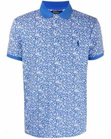 Polo Ralph Lauren embroidered-pony polo shirt - Blue