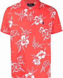 Polo Ralph Lauren hawaiian-print polo shirt - Red