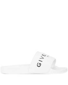 Givenchy logo slides - White