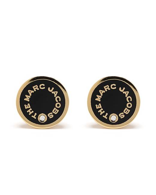 marc jacobs gold earrings