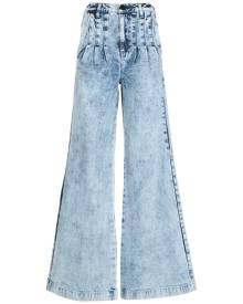 Andrea Bogosian wide-leg denim jeans - Blue