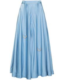Rejina Pyo Jodie pleated belted midi skirt - Blue