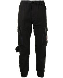 AAPE BY *A BATHING APE® tapered cargo trousers - Black