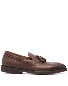 Brunello Cucinelli tassel leather loafers - Brown