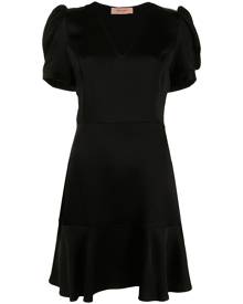 TWINSET puff sleeve mini dress - Black