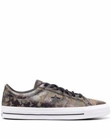 Converse Chuck Taylor camouflage-print low-top sneakers - Brown