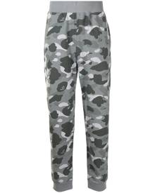 A BATHING APE® camouflage-print track pants - Grey