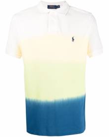 Polo Ralph Lauren tie-dye print polo shirt - White