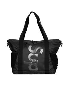 Supreme logo Zip tote "SS 21" - Black
