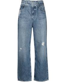 AG Jeans Knoxx high-rise wide-leg jeans - Blue
