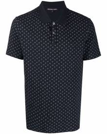 Michael Kors paisley-print polo shirt - Blue