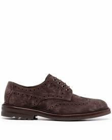 Brunello Cucinelli lace-up leather brogues - Brown