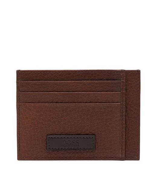 hugo boss card holder red